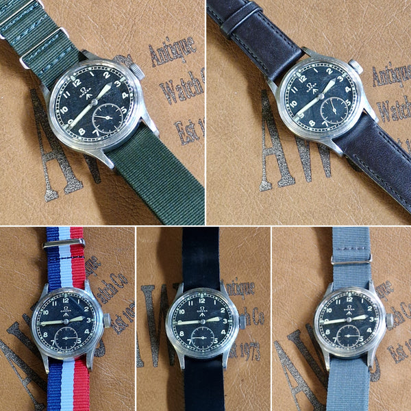 1944 WW2 Omega Rare and Collectable British Military Issue WWW Dirty Dozen Wristwatch
