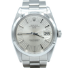 1971 Rolex Oyster Perpetual Date Model 1500 with Rare satin Silver "Radial Dial" in Stainless Steel on Oyster Bracelet