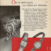 1947 Omega ladies cocktail watch model 2534-1 on period bonklip bracelet with original clam box