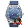 1972 Omega Genève Automatic Date in Stainless Steel Model 166.0168 with Original Omega blue dial