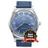 1972 Omega Genève Automatic Date in Stainless Steel Model 166.0168 with Original Omega blue dial