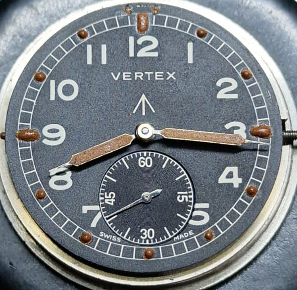 1945 Vertex watch co original untouched British Military WWW Dirty Dozen Wristwatch Army issue