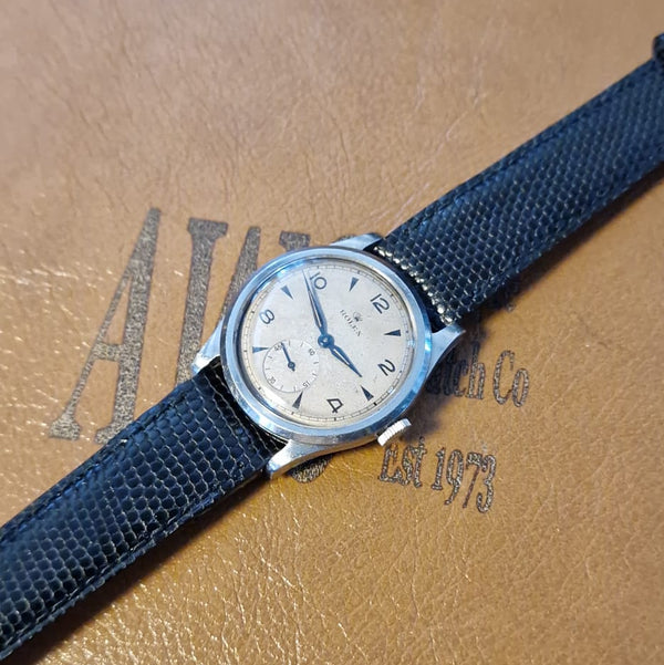 1935 Rolex - Rarely found special Ref 3040 in staybrite Steel on Period Bonklip Bracelet caliber 700