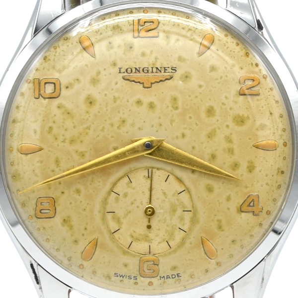 1953 Longines classic Manual Wind 35.5mm Wristwatch Model 7035-2 with renown Cal 12.68z