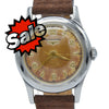 1951 Longines classic Sei Tacche Watch with Mixed Arrow and Arabic Numerals Model 5697