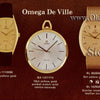 1969 Rare Omega Tonneau De Ville automatic Dress Watch in Solid 9ct Gold English Case Model 1625045