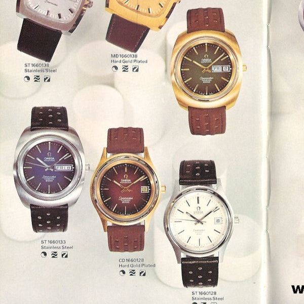1972 Large Seamaster Cosmic 2000 Automatic Date Date Model 166.132 silvered dial on Bracelet