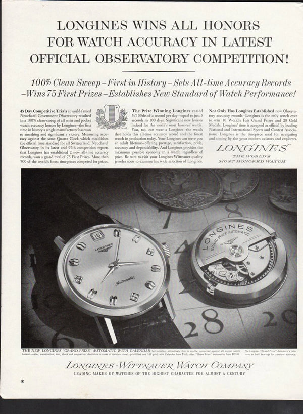 1966 Stunning Longines classic
