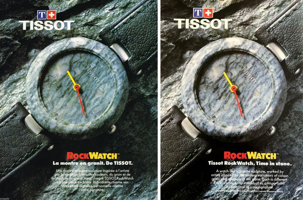 1985 Tissot original swiss Rockwatch ref R151 Alpine granite stone gents size 33mm
