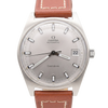 1969 sharp Omega Geneve Automatic Date Model 166.041 Rare sports dial Variant in Stainless Steel with Cal 565