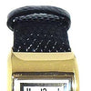 Rare Omega Deco Rectangular Shape Drivers Watch with Arabic Numerals and Hooded Lugs in 9ct Gold 1938