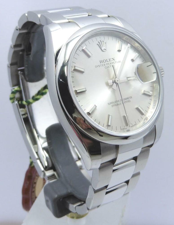 Rolex Oyster Perpetual Date Chronometer Model 115200 with Box and Papers Circa 2014