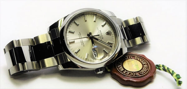 Rolex Oyster Perpetual Date Chronometer Model 115200 with Box and Papers Circa 2014