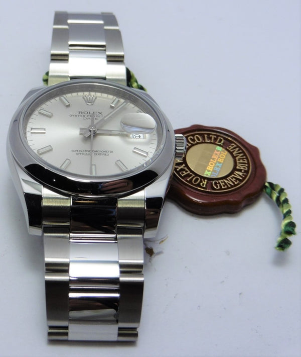 Rolex Oyster Perpetual Date Chronometer Model 115200 with Box and Papers Circa 2014