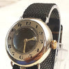 Military Half Hunter Trench with Black Dial in Silver 1917
