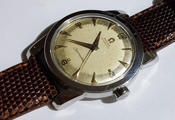 Omega Seamaster Automatic Bumper with Tropicalised Dial Model 2577 in Stainless Steel 1953