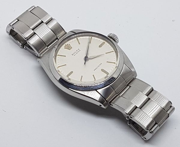 Rolex Oyster Precision Manual Wind in Stainless Steel Model 6426 with Original Box 1961