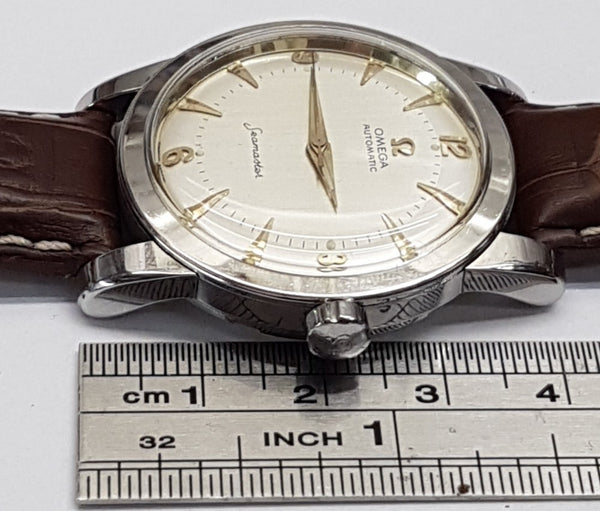 Omega Seamaster Bumper with Two Tone Dial Model 2677 in Stainless Steel 1953
