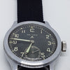 Record British Military WWW WW2 Dirty Dozen Wristwatch Circa 1940s