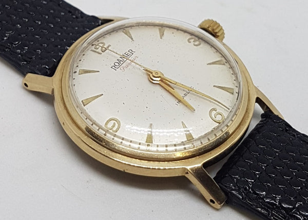 1962 Roamer Premier 9ct Gold Dress Watch