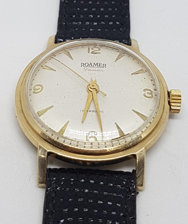 1962 Roamer Premier 9ct Gold Dress Watch