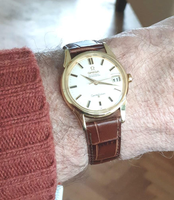 Omega Constellation Automatic Chronometer with Date 172050 in 18ct Gold Model 1961