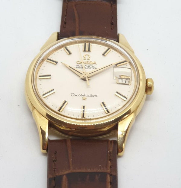 Omega Constellation Automatic Chronometer with Date 172050 in 18ct Gold Model 1961