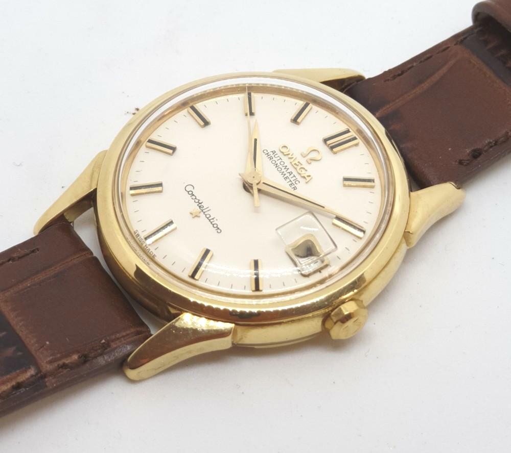Omega Constellation Automatic Chronometer with Date 172050 in 18ct Gold Model 1961