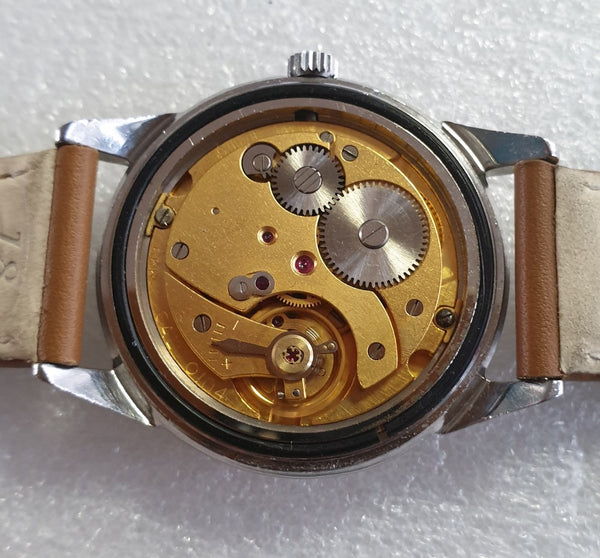 1950s Smiths Imperial all English made Wristwatch in Rarer Stainless Steel Circa 1958-60