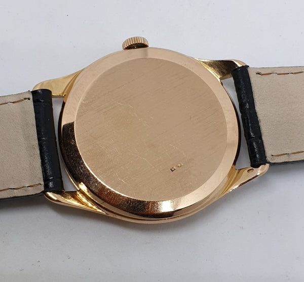 1956 Omega with Sub Seconds in 18ct Pink Gold Case with Buckle and Original Box