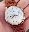 1954 Stunning Oversized Zenith Chronograph 156D 18ct Pink Gold All Original