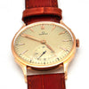 Omega 18ct Pink Gold Manual Wind Dress Watch Omega Buckle 1944