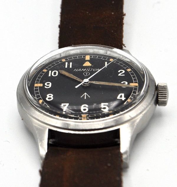 1960s Hamilton Rare Mk11 British Military Issue Wristwatch Model 6B