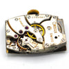 1936 Omega Art Deco Style Rectangular Watch with Arabic Dial in 18ct Gold with Rare Cal. 20F