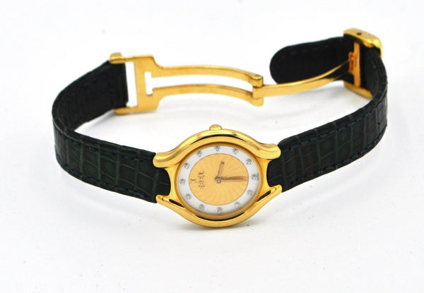 Ladies Ebel Beluga with Diamonds in 18ct Gold with Original Box Circa 1990s