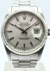 Rolex Oyster Perpetual Datejust in Stainless Steel Model 16234 with Box and Papers Dated 2003