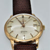 Omega Geneve Date with Cross Hairs in 18ct Pink Gold Made in France 1959