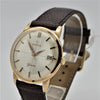 Omega Geneve Date with Cross Hairs in 18ct Pink Gold Made in France 1959