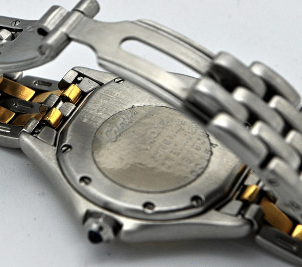 Cartier Panthere Cougar Quartz in 18ct Gold and Stainless Steel Circa 1990