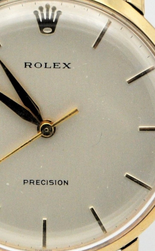 Rolex Precision with Long Lugs Model 12376 in 9ct Gold 1964