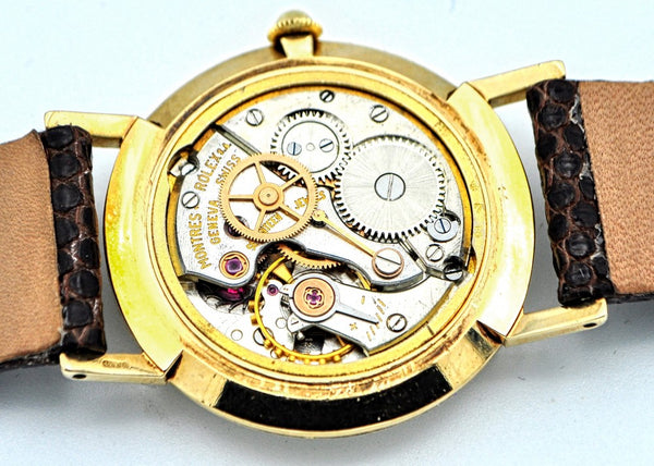 Rolex Precision with Long Lugs Model 12376 in 9ct Gold 1964