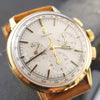 1963 Rare Omega Chronograph in 18ct Gold Model 101.010.63 with Omega Buckle and Box