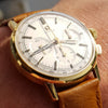 1963 Rare Omega Chronograph in 18ct Gold Model 101.010.63 with Omega Buckle and Box