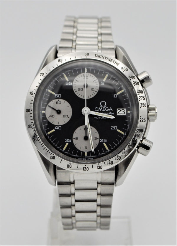 Omega Speedmaster Reduced Model 175.00443 with Box and Book Circa 1994