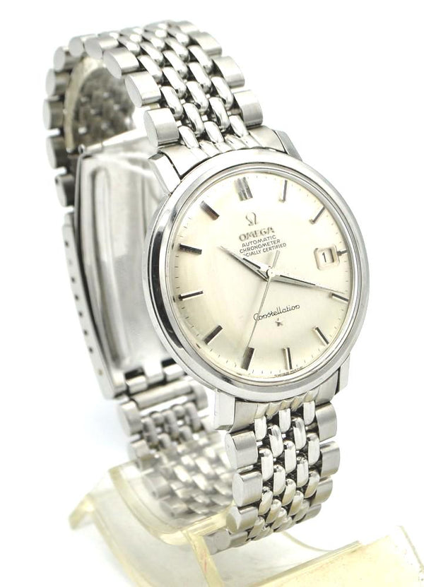 Omega Constellation Automatic Date 168.004 in Stainless Steel on Bracelet 1964