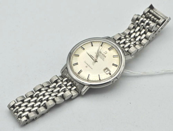 Omega Constellation Automatic Date 168.004 in Stainless Steel on Bracelet 1964