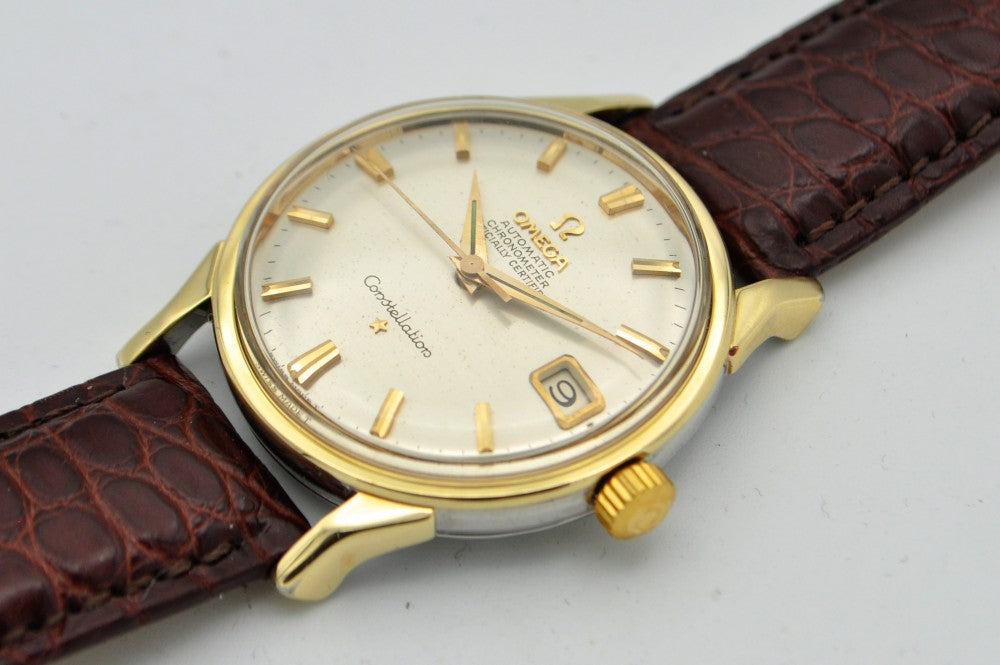 Omega Constellation Automatic Chronometer Date in Gold Cap 1966