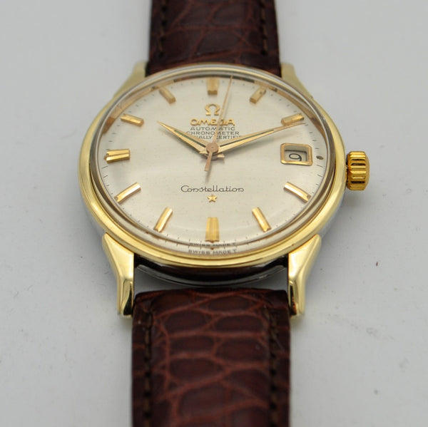 Omega Constellation Automatic Chronometer Date in Gold Cap 1966