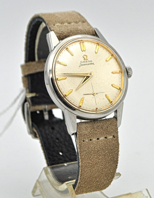 1961 Omega Seamaster All Original Manual Wind with Sub Seconds Model 14389 in Stainless Steel