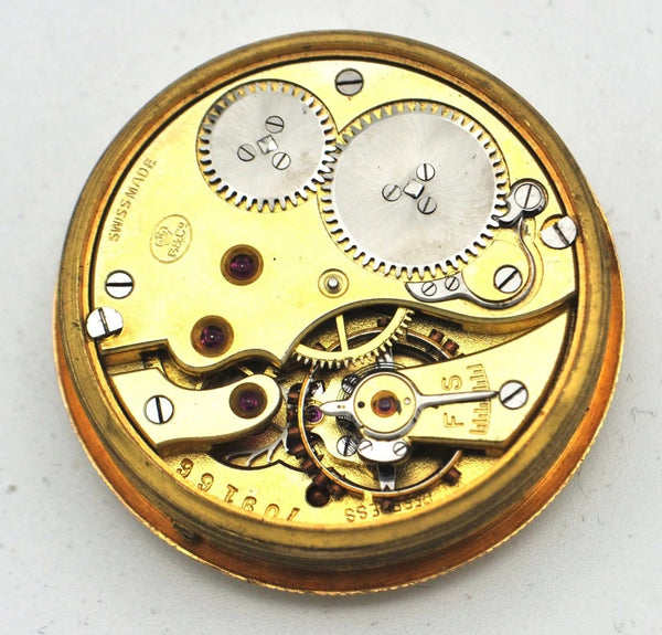 1926 International Watch Company (IWC) Rare Trench Style Borgel Officers Watch in 18ct Gold